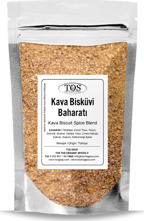 Alani’nin Solomon Adaları Kava Bisküvi Baharatı 500 gr Alani’s Solomon Islands Kava Biscuit Spice