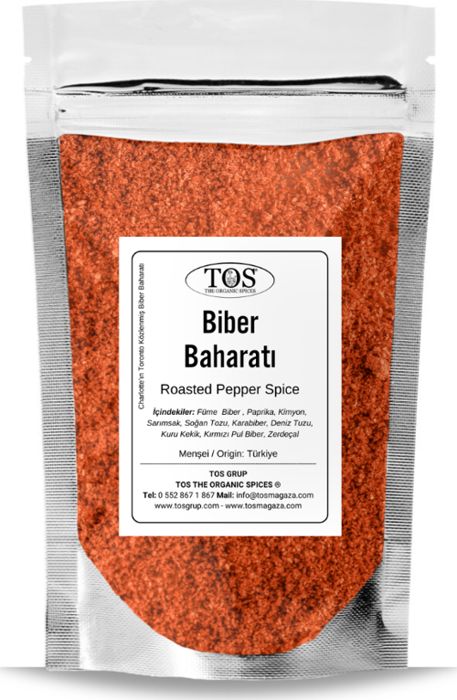 Charlotte'ın Toronto Közlenmiş Biber Baharatı 500 gr Charlotte's Toronto Roasted Pepper Spice
