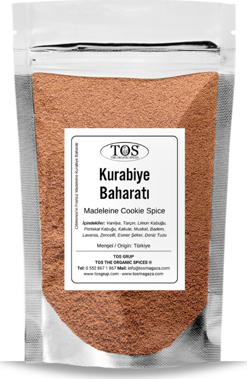 Clémence’in Fransız Madeleine Kurabiye Baharatı 250 gr Clémence’s French Madeleine Cookie Spice