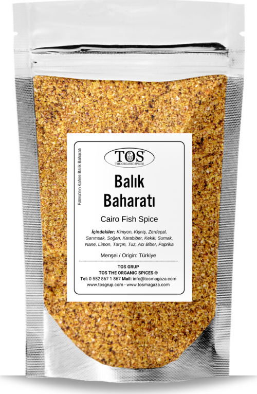 Fatma'nın Kahire Balık Baharatı 500 gr Fatma's Cairo Fish Spice