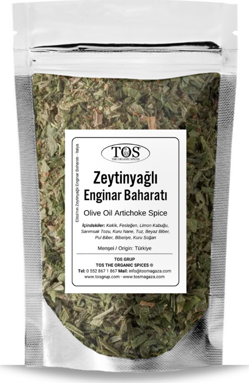 Elisa'nın Zeytinyağlı Enginar Baharatı 250 gr Elisa’s Olive Oil Artichoke Seasoning