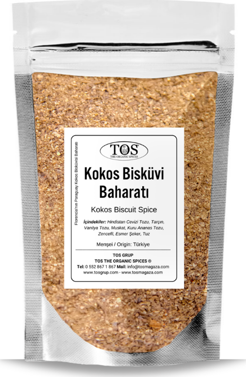 Florencia’nın Paraguay Kokos Bisküvisi Baharatı 100 gr Florencia’s Paraguayan Kokos Biscuit Spice