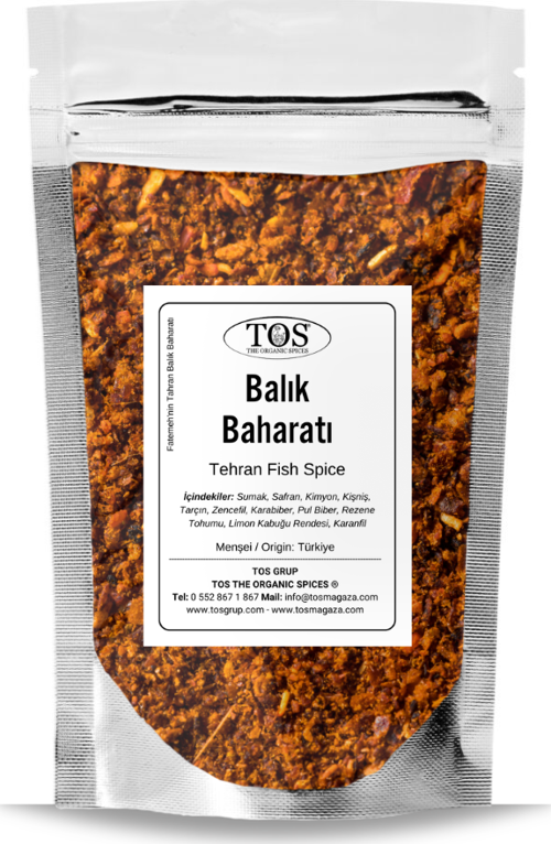 Fatemeh'nin Tahran Balık Baharatı 250 gr Fatemeh's Tehran Fish Spice