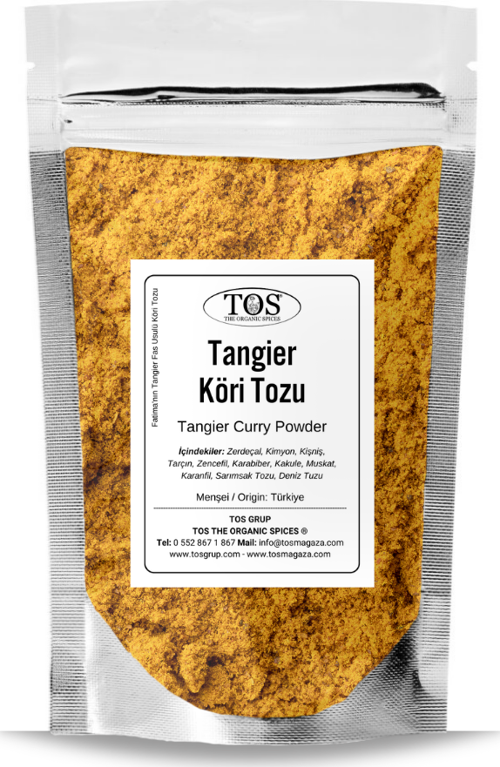 Fatima'nın Tangier Fas Usulü Köri Tozu 100 gr Fatima's Tangier Moroccan-Style Curry Powder