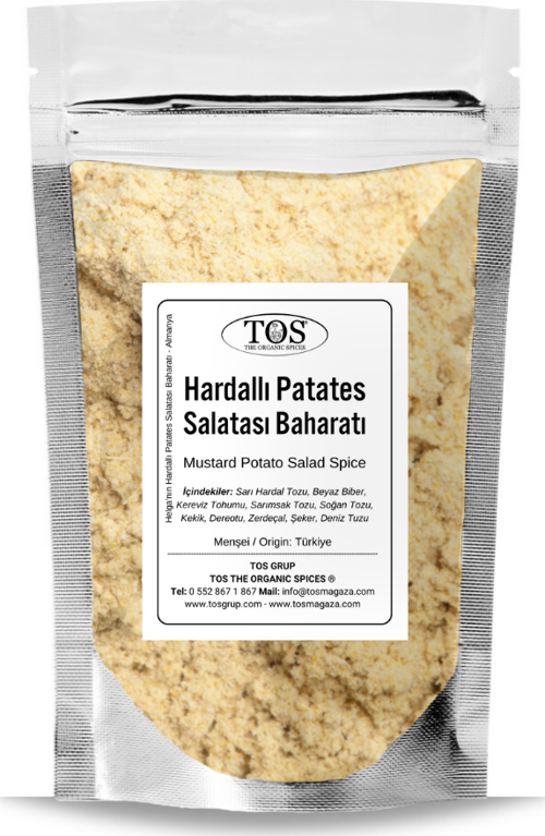 Helga'nın Hardallı Patates Salatası Baharatı 500 gr Helga’s Mustard Potato Salad Seasoning
