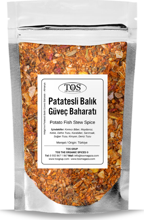 Helga'nın Patatesli Balık Güveci Baharatı 500 gr Helga’s Potato Fish Stew Seasoning