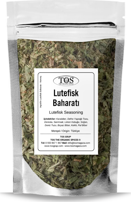 Ingrid'in Lutefisk Baharatı 250 gr Ingrid’s Lutefisk Seasoning