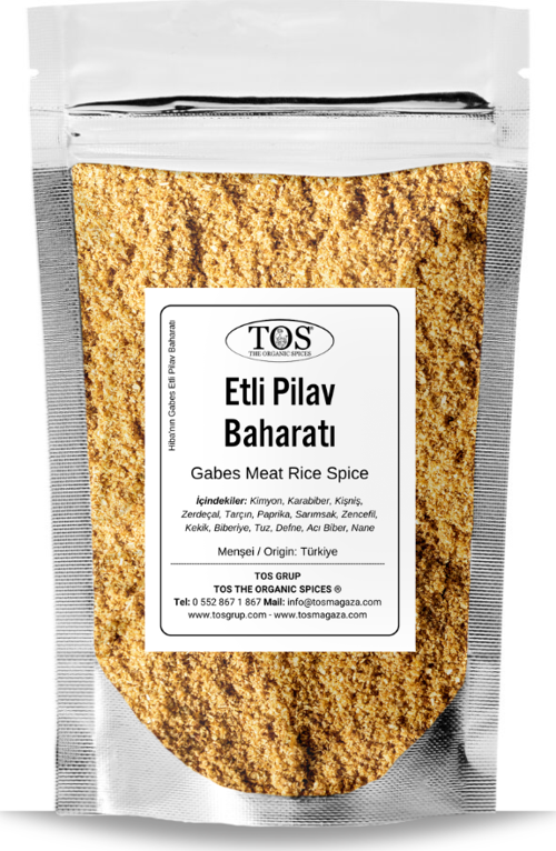 Hiba'nın Gabes Etli Pilav Baharatı 100 gr Hiba's Gabes Meat Rice Spice