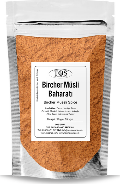 Heidi’nin İsviçre Bircher Müsli Baharatı 500 gr Heidi’s Swiss Bircher Muesli Spice