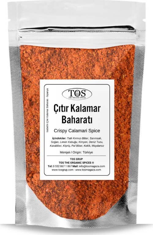 Isabel'in Çıtır Kalamar Baharatı 500 gr Isabel’s Crispy Calamari Seasoning