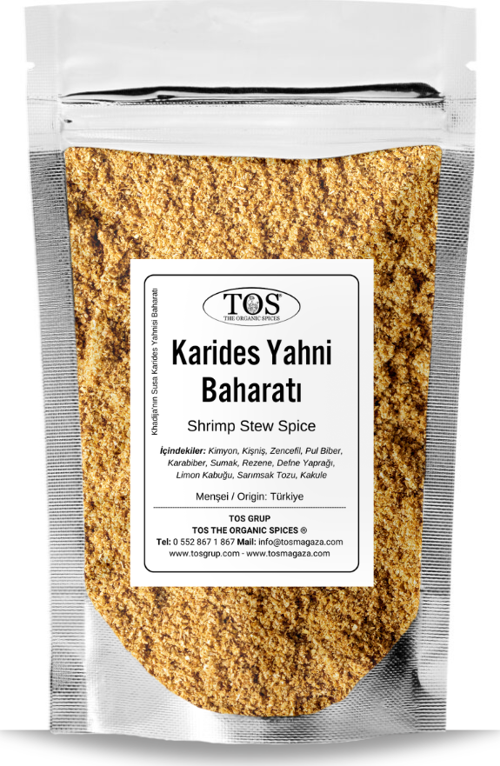 Khadija'nın Susa Karides Yahnisi Baharatı 250 gr Khadija's Sousse Shrimp Stew Spice