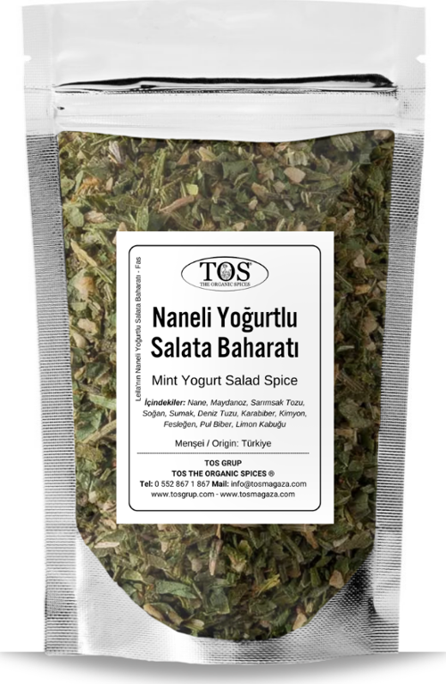 Leila'nın Naneli Yoğurtlu Salata Baharatı 500 gr Leila’s Mint Yogurt Salad Seasoning