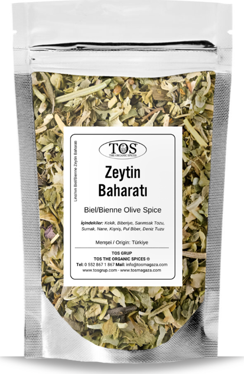 Lina'nın Biel/Bienne Zeytin Baharatı 500 gr Lina's Biel/Bienne Olive Spice