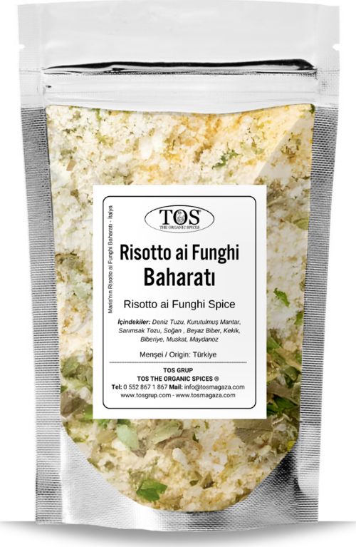 Maria'nın Risotto ai Funghi Baharatı 500 gr Maria’s Risotto ai Funghi Seasoning