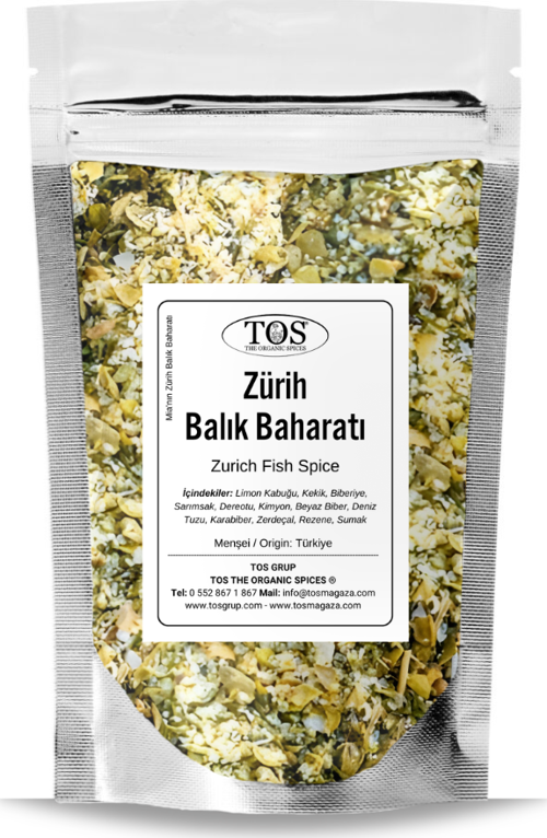 Mia'nın Zürih Balık Baharatı 500 gr Mia's Zurich Fish Spice