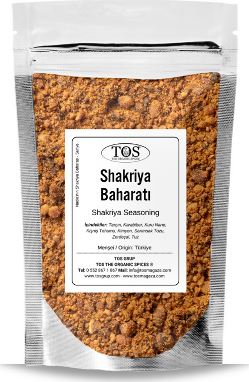 Nadia'nın Shakriya Baharatı 100 gr Nadia’s Shakriya Seasoning