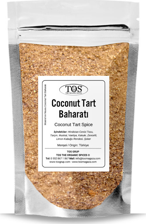 Moana’nın Nauru Coconut Tart Baharatı 500 gr Moana’s Nauruan Coconut Tart Spice
