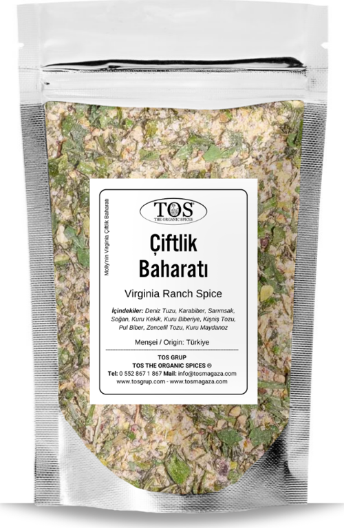 Molly'nin Virginia Çiftlik Baharatı 100 gr Molly's Virginia Ranch Spice