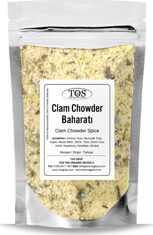 Piper'ın Massachusetts Clam Chowder Baharatı 250 gr Piper's Massachusetts Clam Chowder Spice