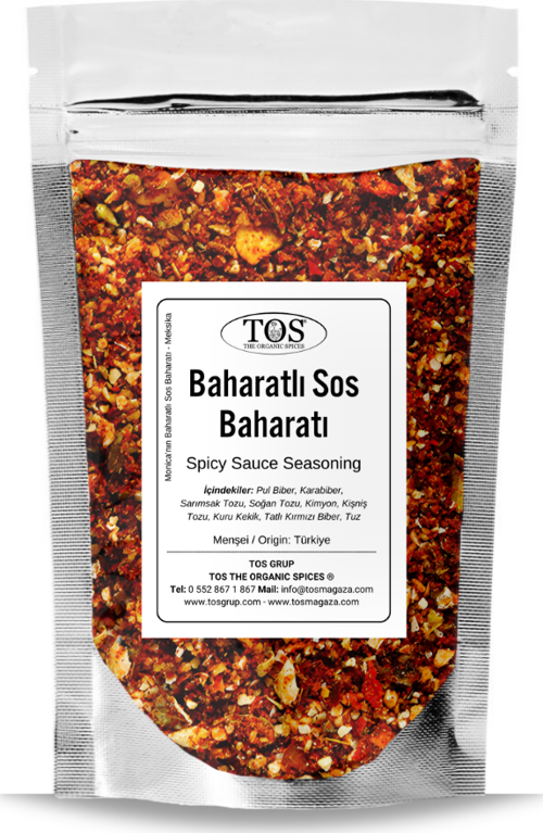 Monica'nın Baharatlı Sos Baharatı 250 gr Monica’s Spicy Sauce Seasoning