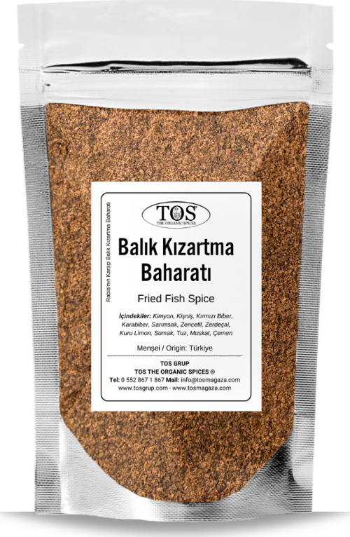 Rabia'nın Karaçi Balık Kızartma Baharatı 100 gr Rabia's Karachi Fried Fish Spice
