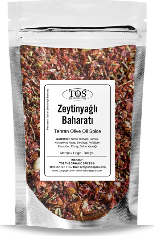 Parisa'nın Tahran Zeytinyağlı Baharatı 500 gr Parisa's Tehran Olive Oil Spice