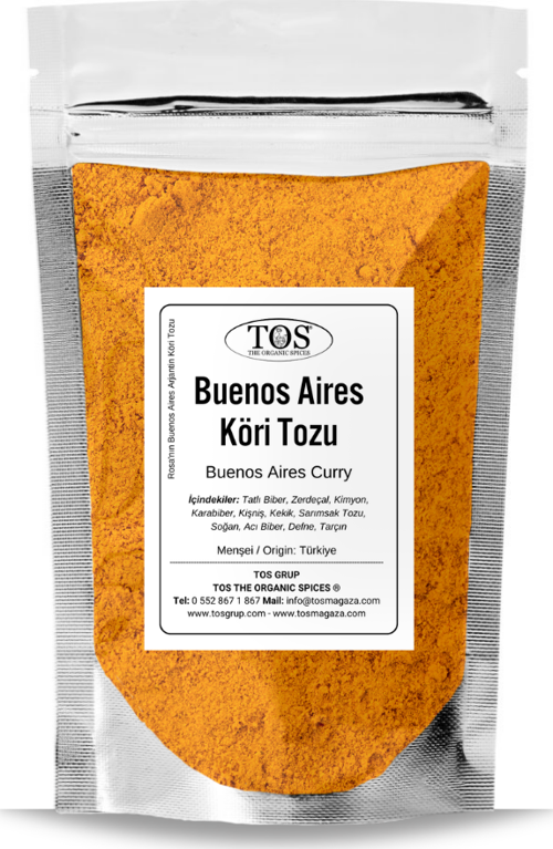 Rosa'nın Buenos Aires Arjantin Köri Tozu 250 gr Rosa's Buenos Aires Argentine Curry Powder