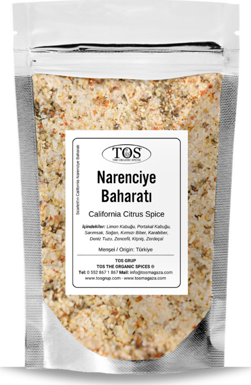 Scarlett'ın California Narenciye Baharatı 100 gr Scarlett's California Citrus Spice