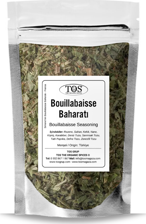 Simone'nin Bouillabaisse Baharatı 500 gr Simone’s Bouillabaisse Seasoning