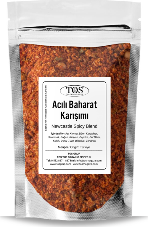 Sophia'nın Newcastle Acılı Baharat Karışımı 100 gr Sophia's Newcastle Spicy Blend