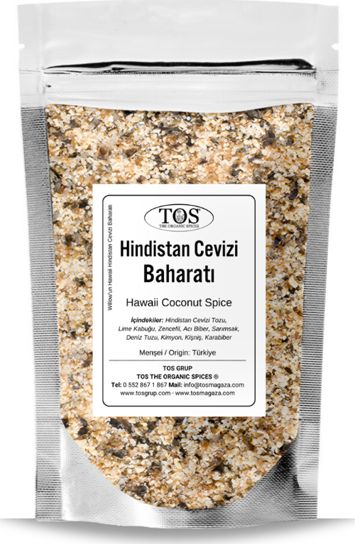 Willow'un Hawaii Hindistan Cevizi Baharatı 500 gr Willow's Hawaii Coconut Spice