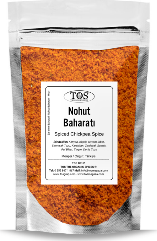 Zara'nın Baharatlı Nohut Baharatı 500 gr Zara's Spiced Chickpea Seasoning