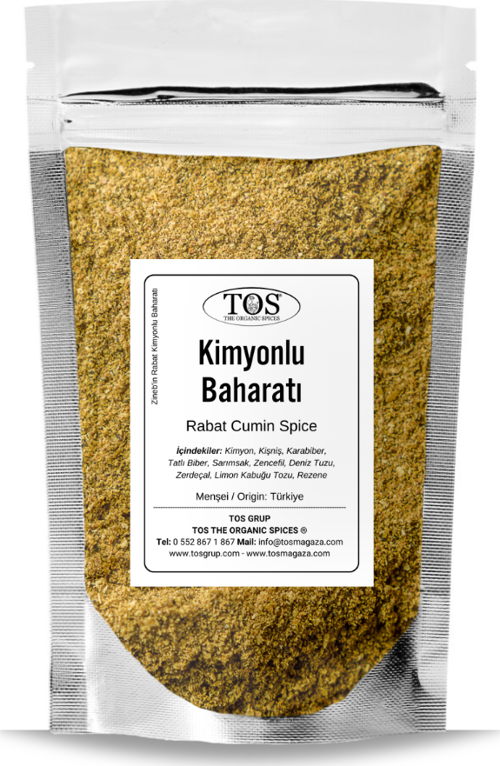 Zineb'in Rabat Kimyonlu Baharatı 500 gr Zineb's Rabat Cumin Spice