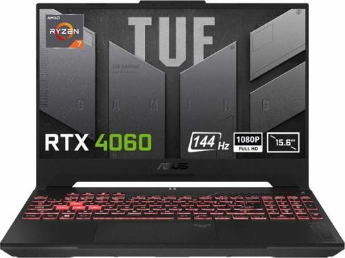 TUF Gaming A15 FA507NVR-LP099 Ryzen 7 7435HS 16 GB 512 GB SSD RTX4060 15.6" Full HD Gaming Laptop