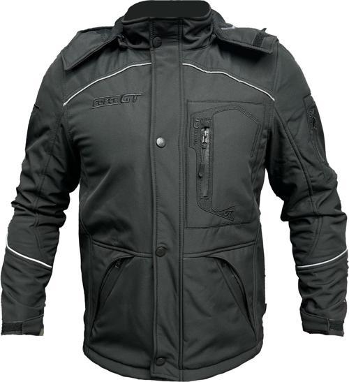 1084 Babil Full Koruma 4 Mevsim Kışlık Softshell Motosiklet Montu S Beden Siyah