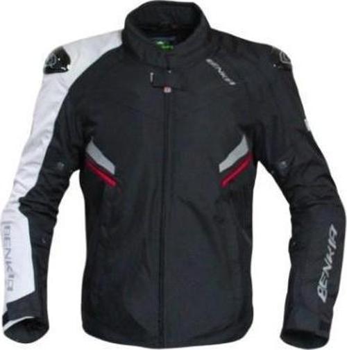 Xbyc 355 Benkıa Sakura Full Koruma Yazlık Motosiklet Montu 2XL Beden Siyah
