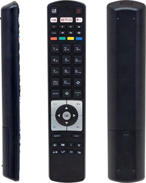 RC 5118F Black FPlay Netflix-Youtube-Play Tuşlu Lcd-Led Tv Kumanda