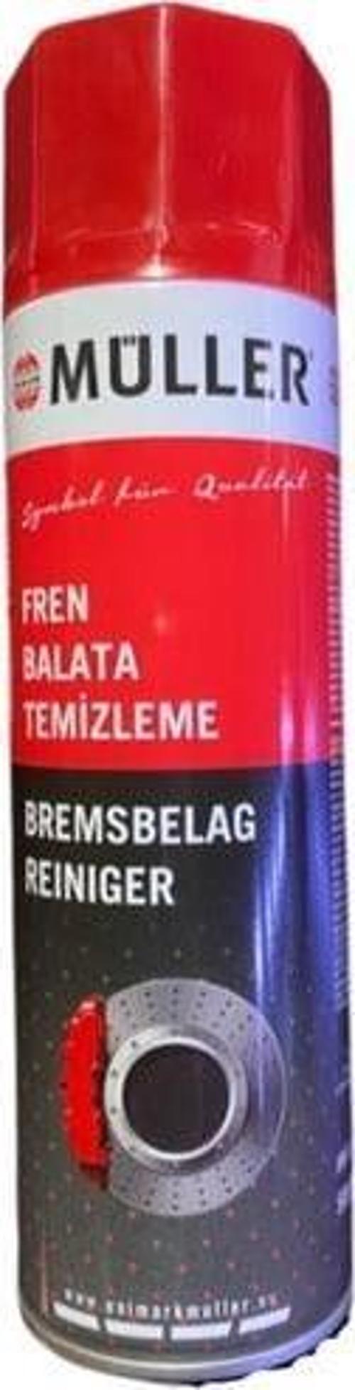 Müller Fren Balata Genel Temizleyici Bisiklet Motosiklet Yağ Çözücü 500 ML Balata Spreyi