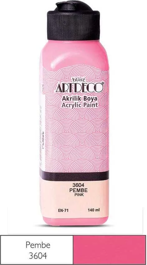 Akrilik Boya 140 ml Pembe
