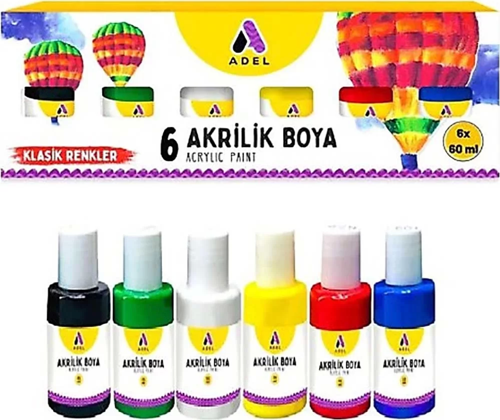 Akrilik Boya 60x6 Klasik Renk