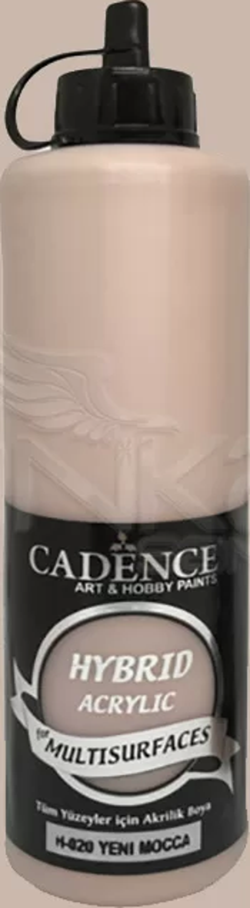 Hybrid Acrylic For Multisurfaces Tüm Yüzeyler İçin Akrilik Boya 500ml  H-020 Yeni Mocca