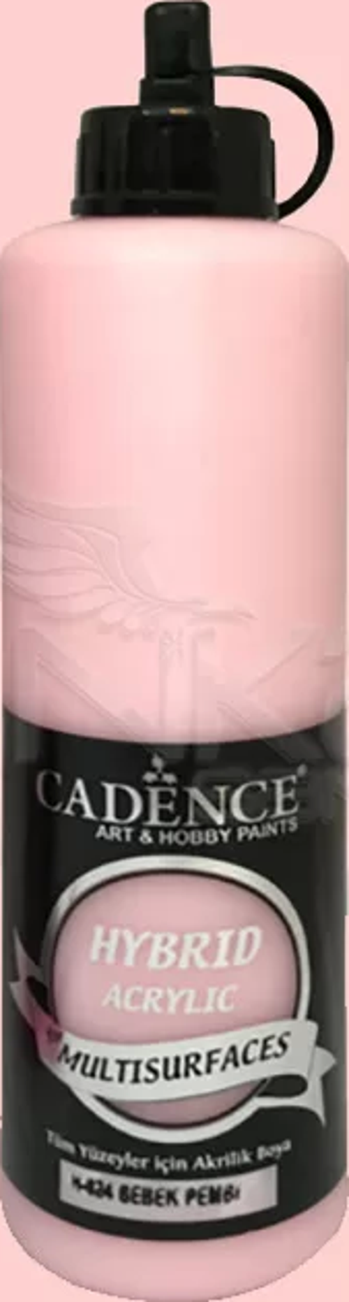 Hybrid Acrylic For Multisurfaces Tüm Yüzeyler İçin Akrilik Boya 500ml H024 Bebek Pembe