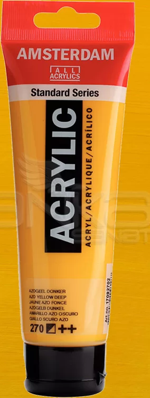 Akrilik Boya 120ml 270 Azo Yellow Deep