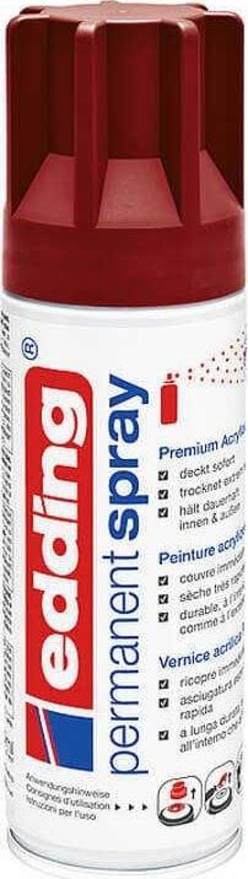 5200 Permanent Sprey Premium Akrilik Boya Bordo Mat Ral 3004