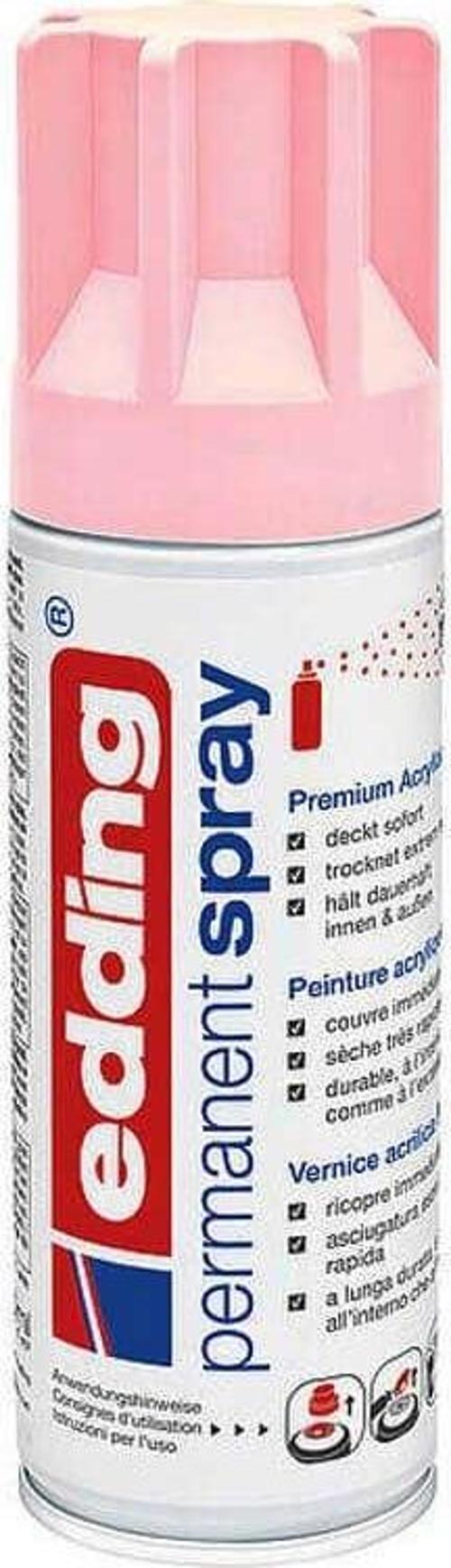 5200 Permanent Sprey Premium Akrilik Boya Pastel Pembe Mat