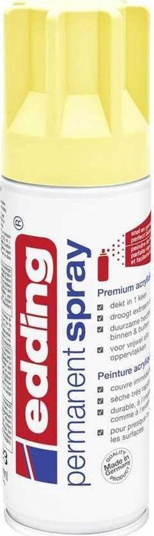 5200 Permanent Sprey Premium Akrilik Boya Pastel Sarı Mat