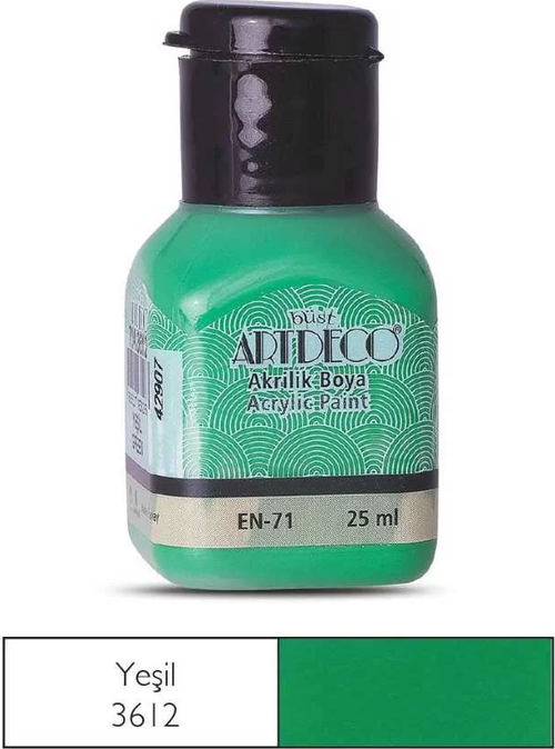 Akrilik Boya 25 ml Yeşil
