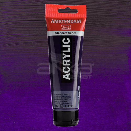 Akrilik Boya 120ml 568 Permanent Blue Violet