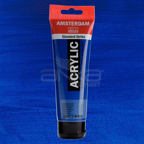 Akrilik Boya 120ml 570 Phthalo Blue