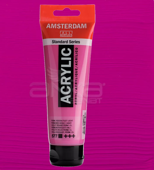 Akrilik Boya 120ml 577 Permanent Red Violet Light